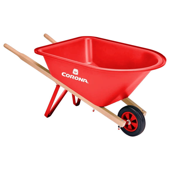 Corona KD 1002 Children's Poly Wheelbarrow 1.25 cu ft