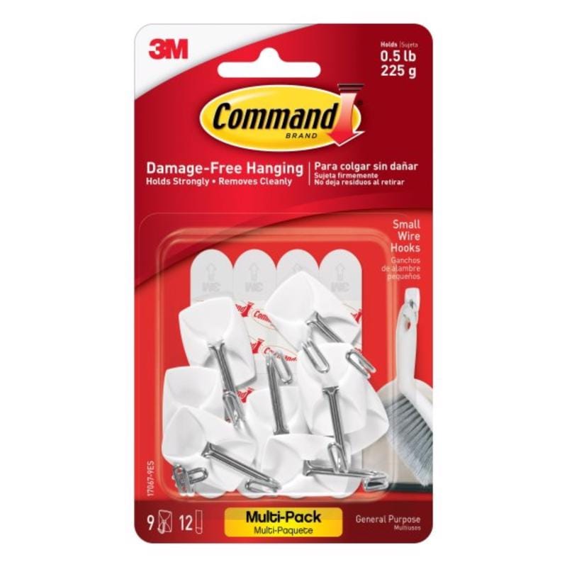 3M 17067-9ES WIRE HOOKS SML VALPAK