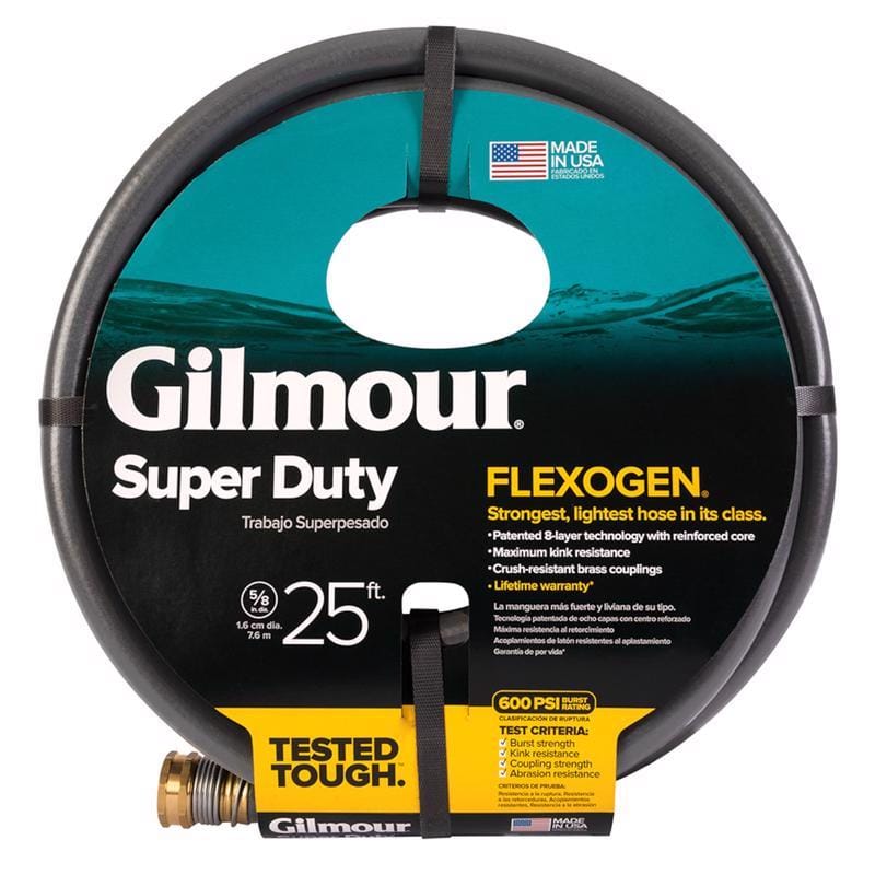 Gilmour 874251-1003 Gilmore Hose Gray 5/8"X25'