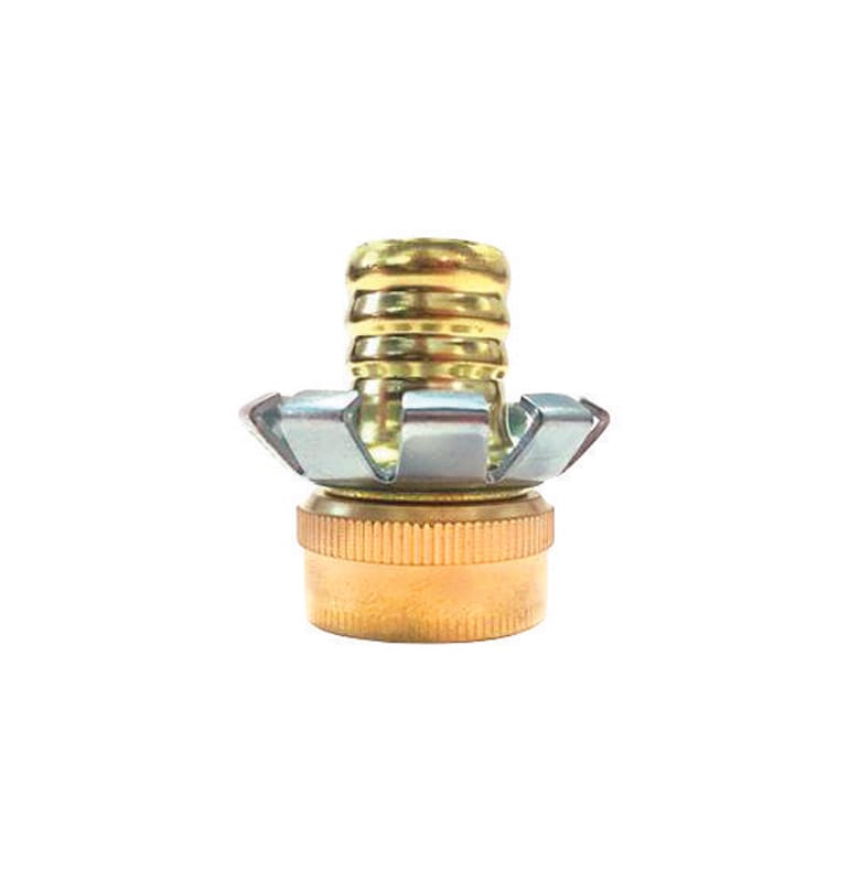 Gilmour 803404-1001 C34F Brass Hose Clinch Coupler 8