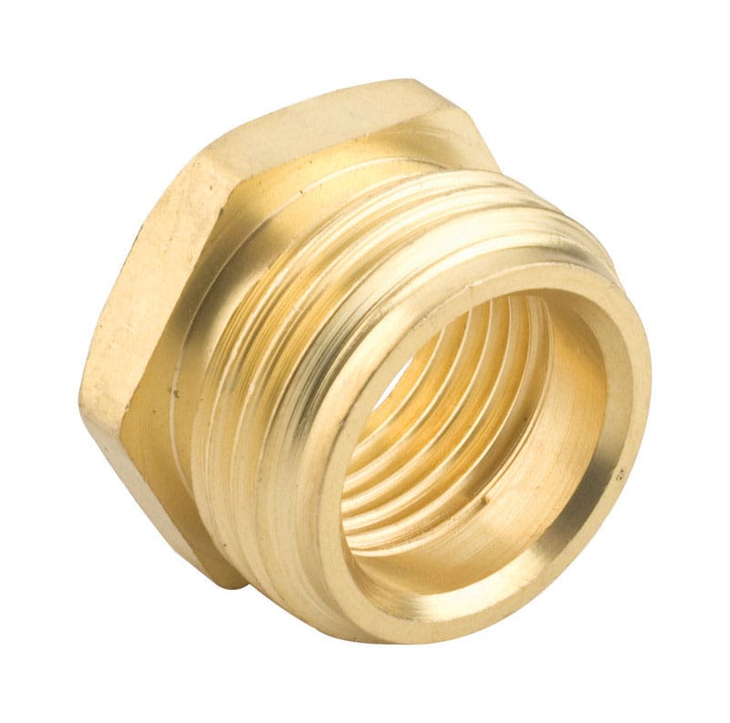 Gilmour 807054-1002 3/4 & 1/2 In. Brass Threaded Mal