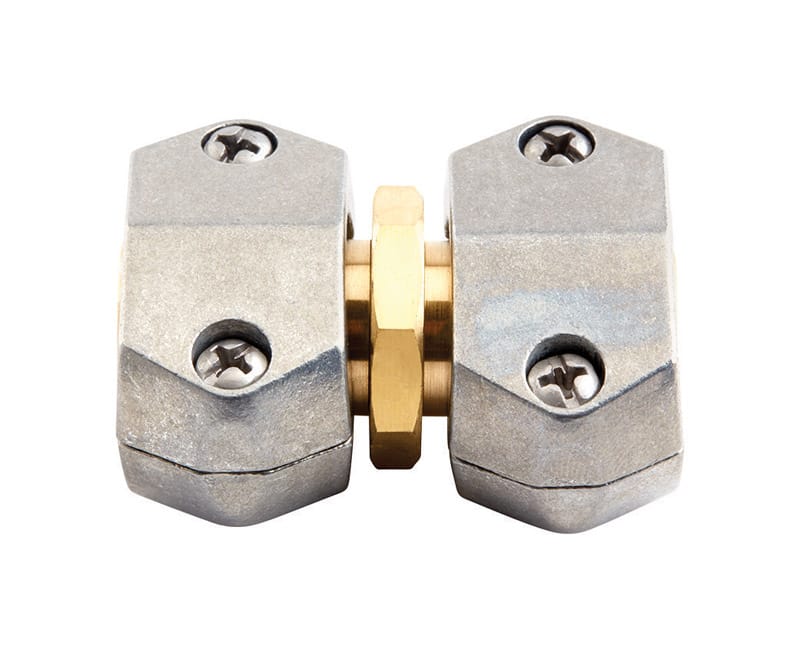 Gilmour 801124-1003 5/8 & 3/4 In. Brass/Zinc Hose Me