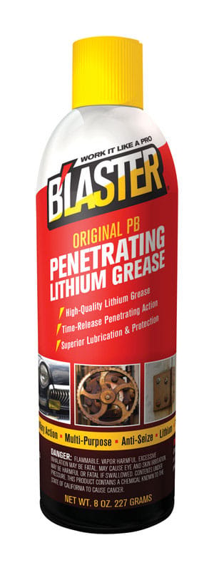 Blaster GR-8A-PB Pentrating Grease Pb 8Oz