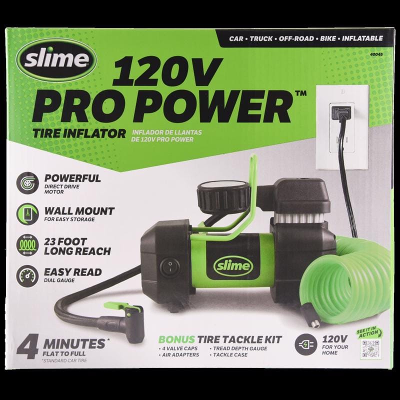 Slime 40045 Inflator Garage 120V