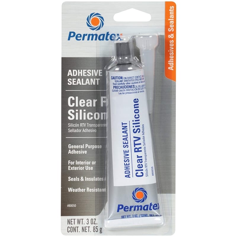 Permatex 80050 Glue Rtv Silicone3Oz Clr