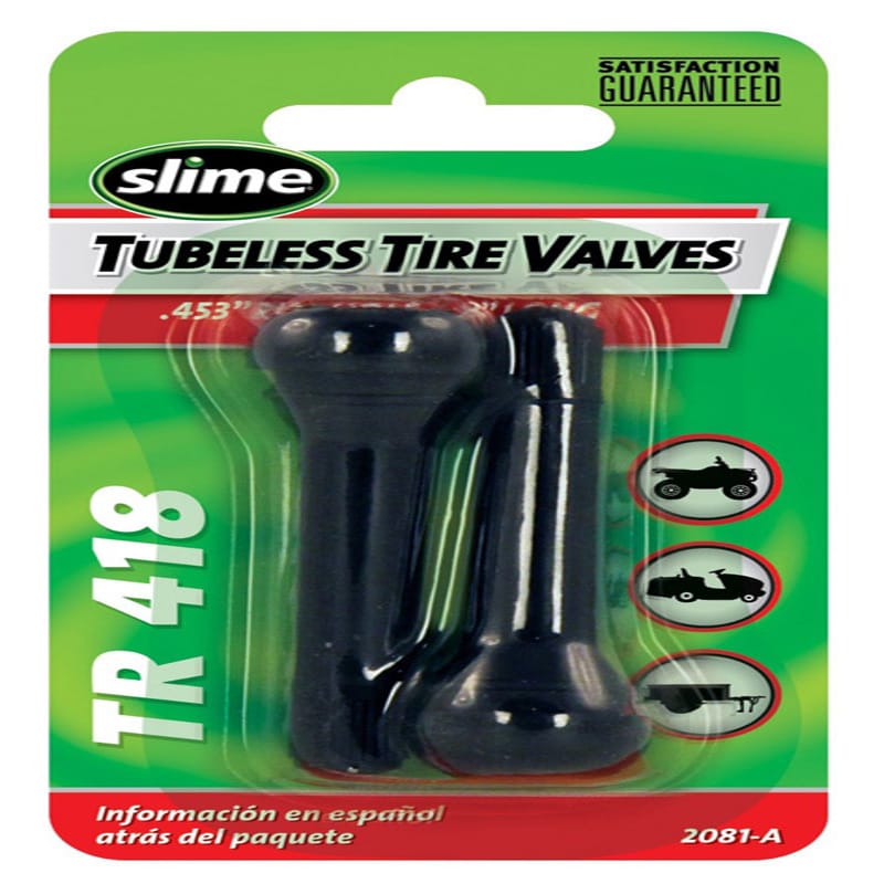 Slime 2081-A Tire Valves Tr418 2Pk