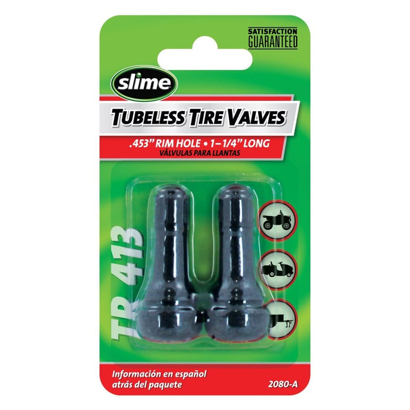 Slime 2080-A Tire Valves Tr413 2Pk