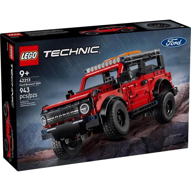 Lego 42213 Technic Ford Bronco SUV Building Set Multi 943 pc
