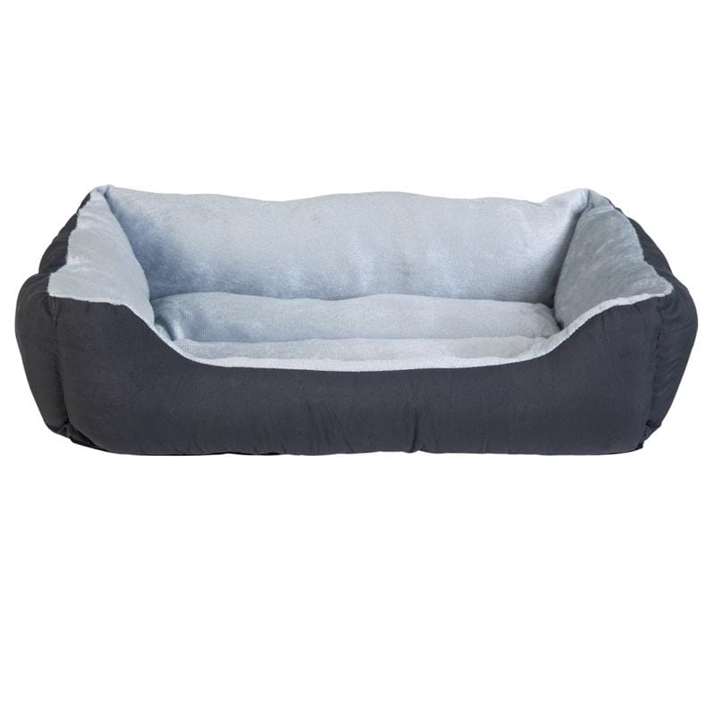 Petmate 81158 Blue/Gray Petal Print Pet Bed 15 in. W X 20 in. L