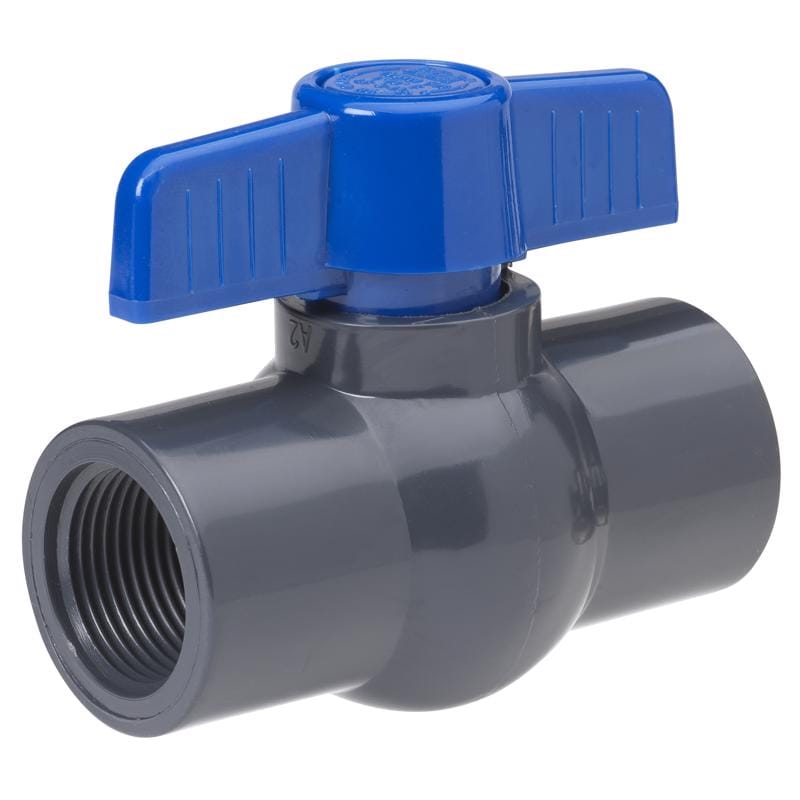 Homewerks VBVP80B5 1 in. PVC FIP Ball Valve Full Port T-Handle For Potable Water