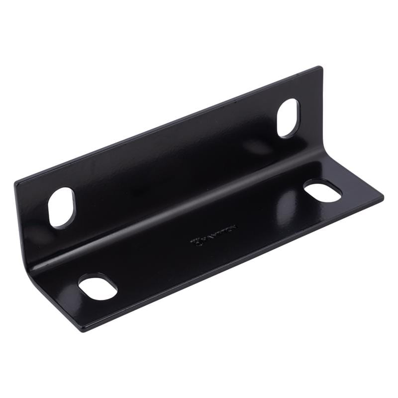 Hampton 02-3405-419 7 in. H X 2.10 in. W X 1/8 in. D Black Steel Inside/Outside Corner Brace