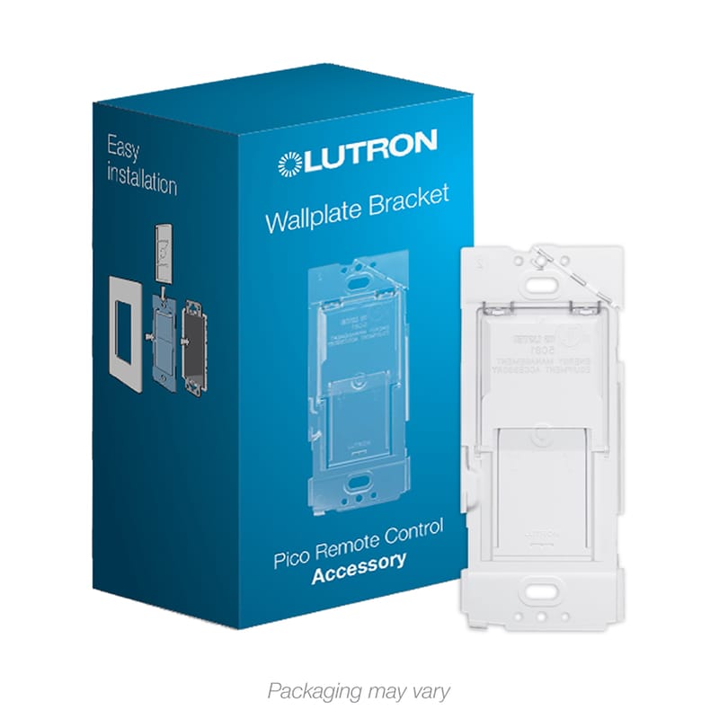 Lutron PICO-WBX-ADAPT Pico Remote Smart-Enabled Fan Control Bracket White 1 pk