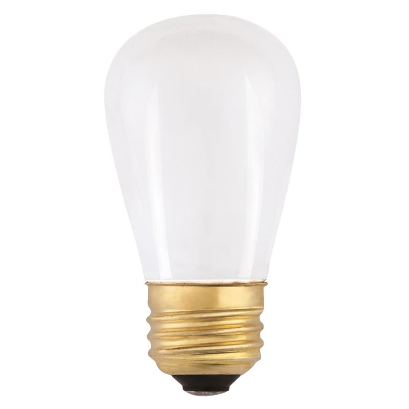 Westinghouse 0354100 11 W S14 Specialty Incandescent Bulb E26 (Medium) White 1 pk