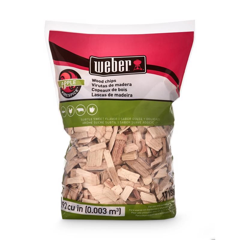 Weber 17138 Firespice All Natural Apple Wood Smoking Chips 192 cu in