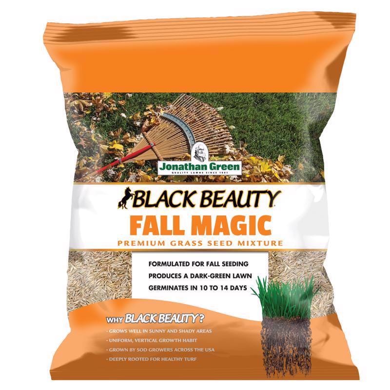 Jonathan Green 10768 Black Beauty Fall Magic All Grasses Sun or Shade Grass Seed 7 lb