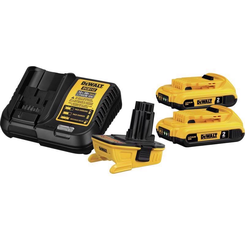 Dewalt DCA2203C 20V MAX DCA2203C Lithium-Ion Battery Adapter Kit 4 pc