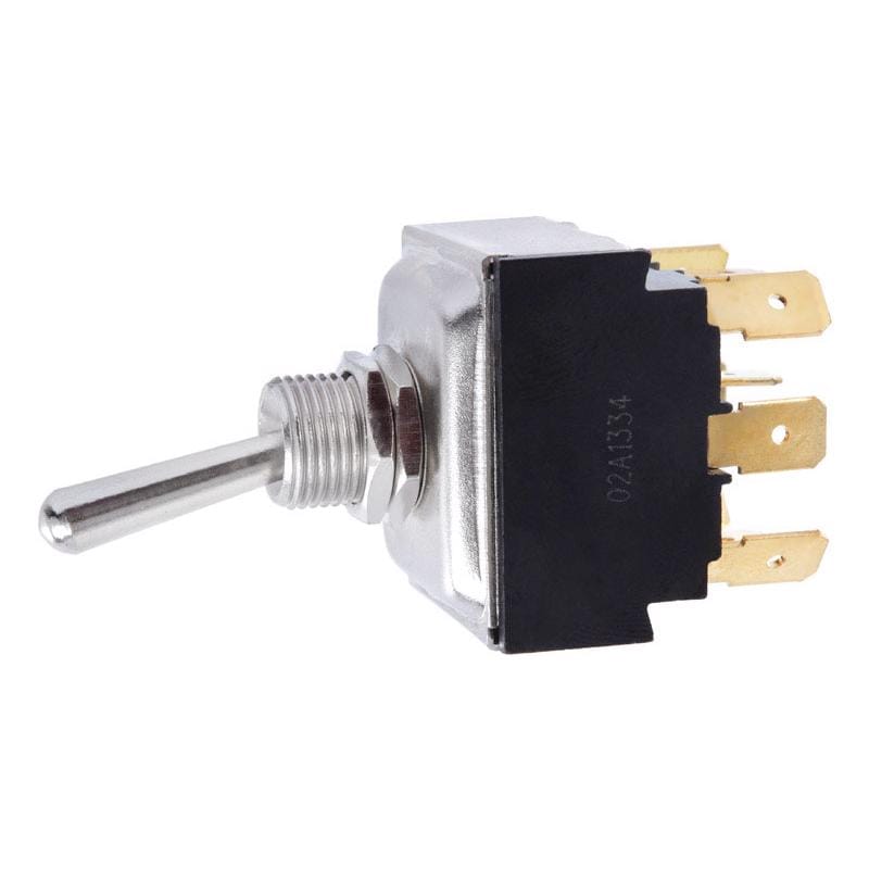 Jandorf 61127 24 amps Three Pole Toggle Power Tool Switch Black 1 pk