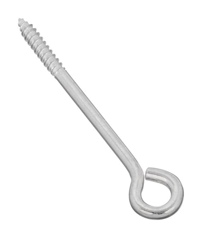 National Hardware N220-673 5 in. L Zinc-Plated Silver Steel Lag Screw Eye 1 pk