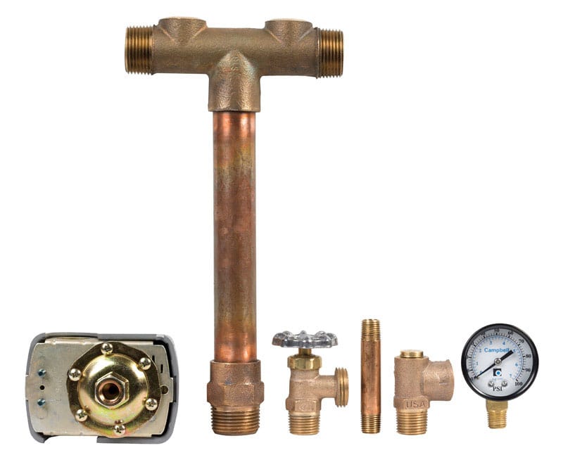 Campbell TFP 51-LF Red Brass 1 in. Tank Fitting