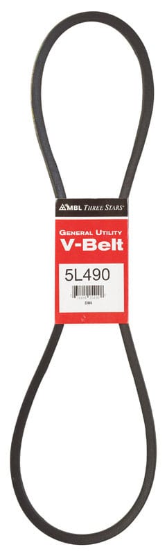 Mitsuboshi 5L490A FHP General Utility V-Belt 0.63 in. W X 49 in. L For Fractional Horsepower Motors