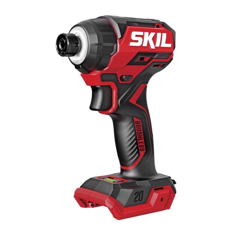 Skil ID6739B-00 20V PWRCORE 20 1/4 in. Cordless Brushless 3-Speed Impact Driver Tool Only
