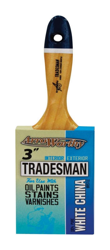 ArroWorthy 5035 0300 Tradesman 3 in. Flat Paint Brush