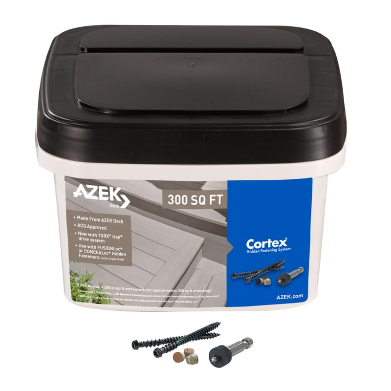 Azek CTX300HCIO Cortex 2-3/4 in. L Island Oak Torx TTAP Star Head Hidden Deck Fastener 1050 pc
