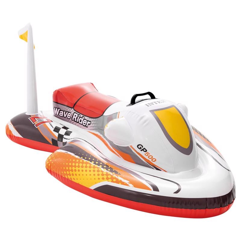 Intex 57520EP Multicolored Vinyl Inflatable Wave Rider Ride-On Pool Float