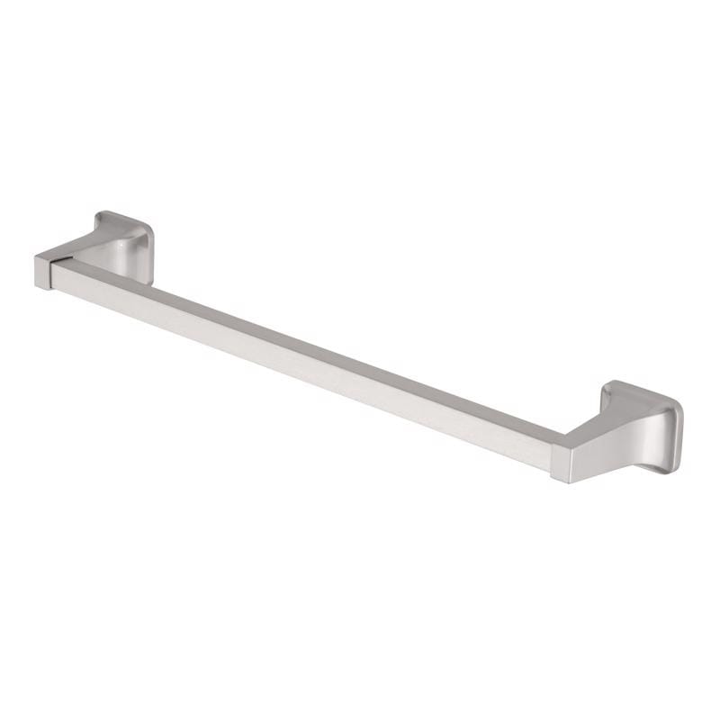 Oakbrook Collection BH-OB3018BN Brushed Nickel Towel Bar 18 in. L Die Cast Zinc