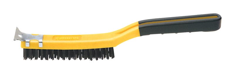 Allway SB319 1 in. W X 13.5 in. L Carbon Steel Wire Brush with Scraper