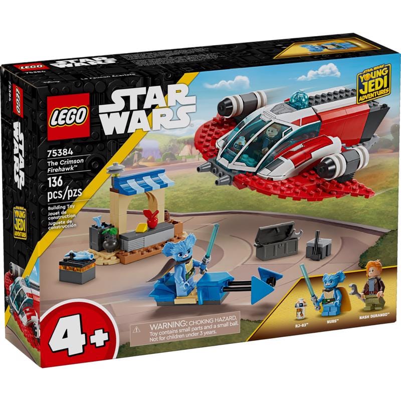 Lego 75384 Star Wars Crimson Firehawk Building Set Multicolor 136 pc