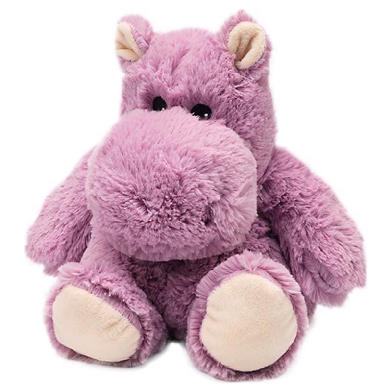 Warmies CPJ-HIP-1 Junior Hippo Stuffed Animals Purple 1 pc