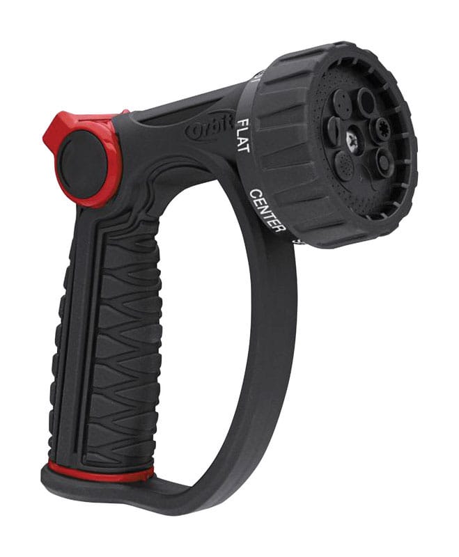 Orbit 58993 Pro Flo 7 Pattern Multi-Pattern Metal Hose Nozzle