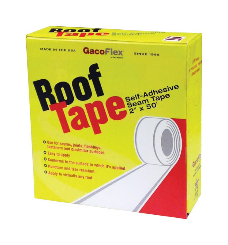 Gacoflex GACOTAPE White Butyls and EPDM rubber Roof Tape