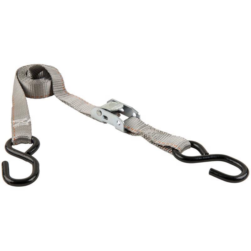 Keeper 89715 1 in. W X 6 ft. L Gray Tie Down 400 lb 1 pk