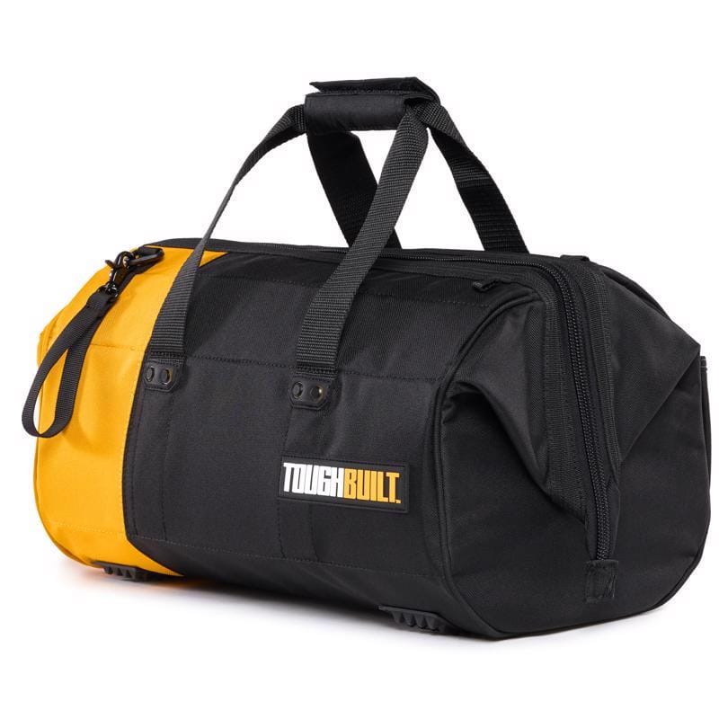 ToughBuilt TB-60-16-1BES 16 in. W X 10 in. H Polyester Massive Mouth Tool Bag 38 pocket Black/Gray/Orange 1 pc