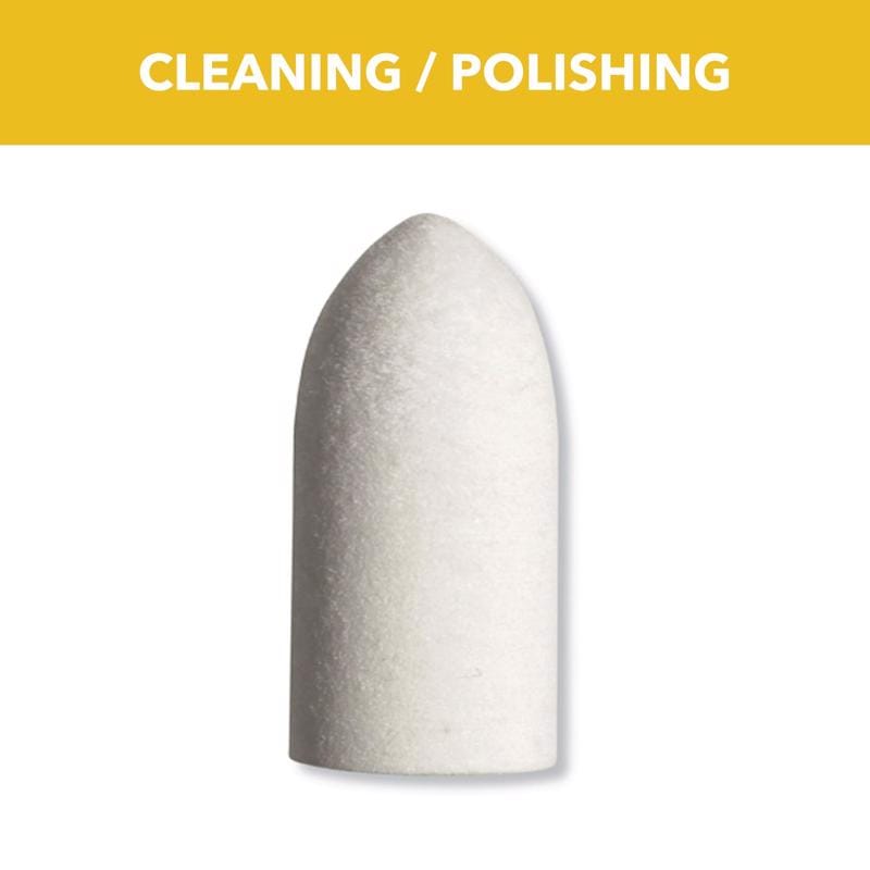 Dremel 422 3/8 in. X 1 in. L Felt Felt Polishing Tip 1 pk