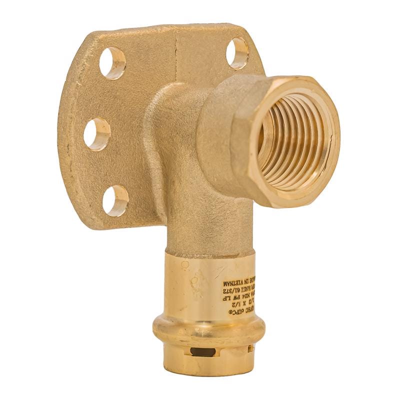 QuickFitting SPWD11R 1/2 in. Press in. Brass 90 Degree Elbow