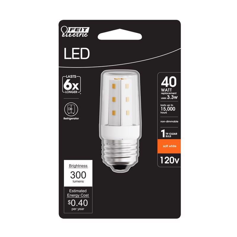 Feit BP40T9S927HDRP T9 E26 (Medium) LED Bulb Soft White 40 Watt Equivalence 1 pk