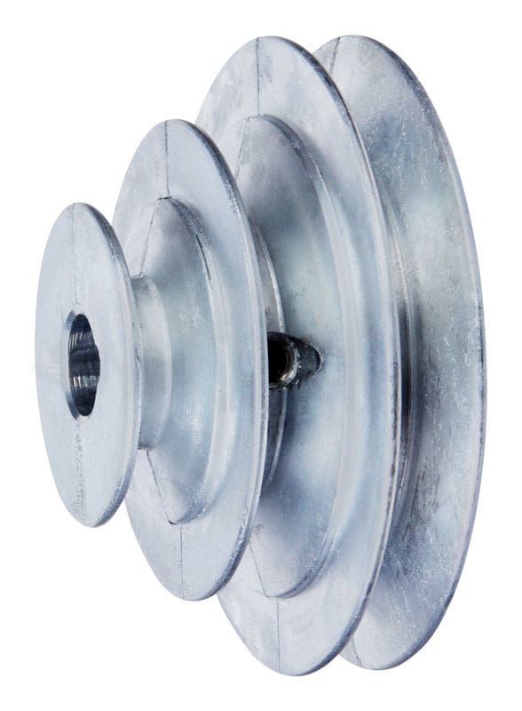 Chicago Die Cast 1466 2 / 3 / 4 in. D X 5/8 in. D Zinc V-Groove 3-Step Pulley