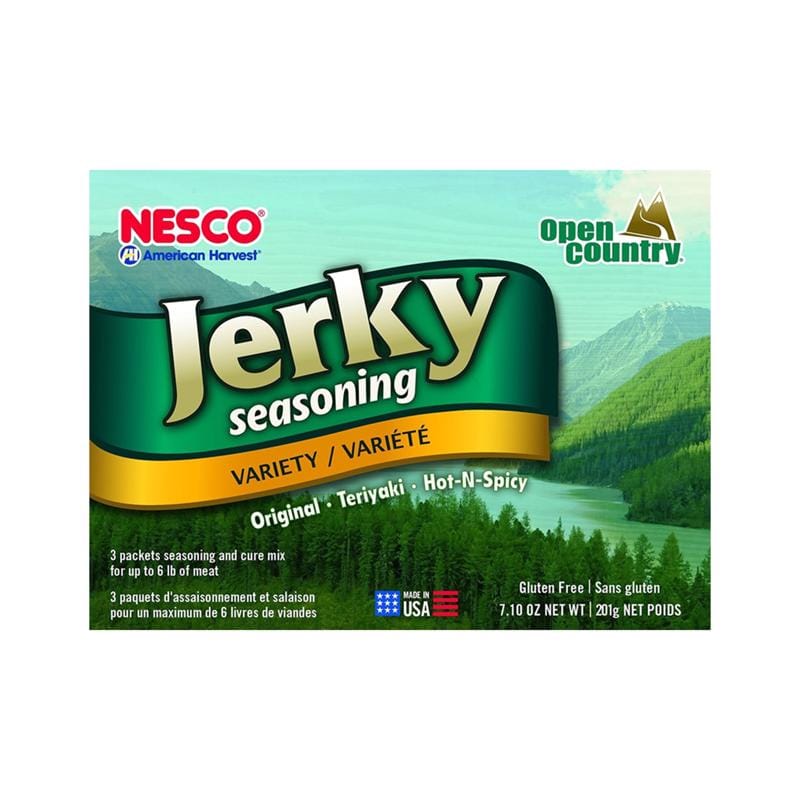 Nesco BJV-6 Open Country Variety Jerky Seasoning 6 lb Boxed
