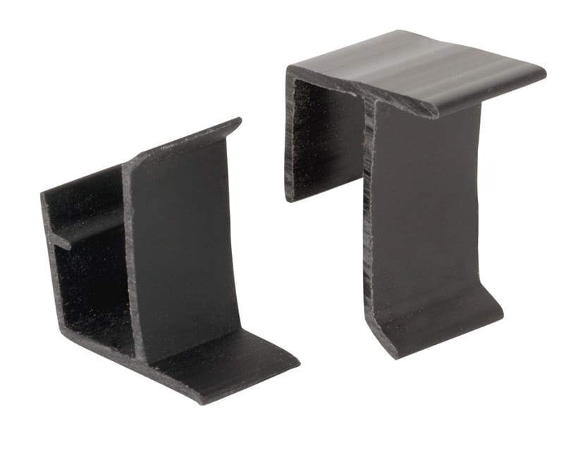 Prime-Line PL7765 Black Plastic Retainer Clip For 7/8 inch 4 pk