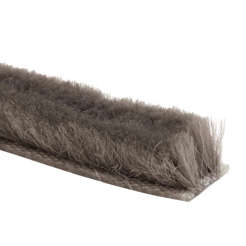 Prime-Line T8658 Gray Synthetic Fiber Weatherstrip For Doors and Windows 216 in. L X 5/32 in.