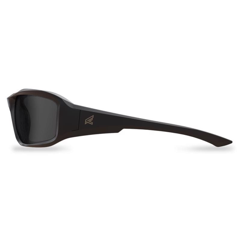Edge Eyewear XB136 Brazeau Anti-Fog Wraparound Safety Glasses Smoke Lens Black Frame 1 pc