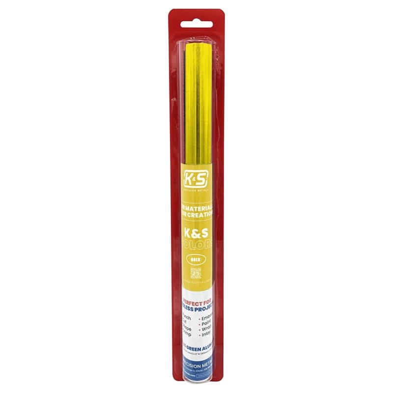 K&S 6055 0.04 in. X 12 in. W X 24 in. L Aluminum Foil