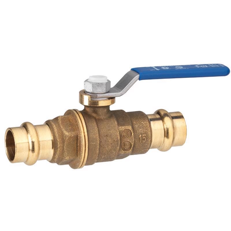 Homewerks 116-6-34 3/4 in. Compression X 3/4 in. Compression Brass Straight Valve