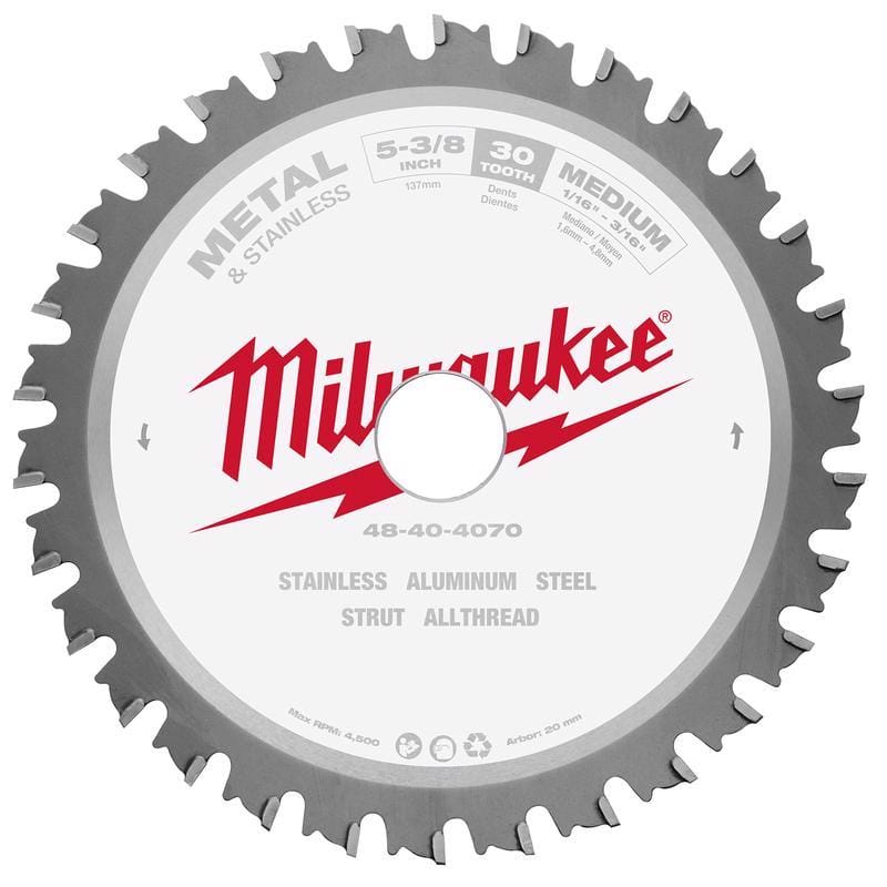 Milwaukee 48-40-4070 Circ Saw Blade 5-3/8 Cbd T