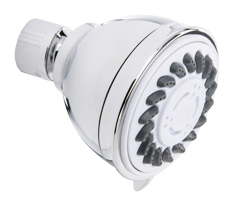 Keeney K704CP Stylewise Polished Chrome Plastic 3 settings Showerhead 1.8 gpm