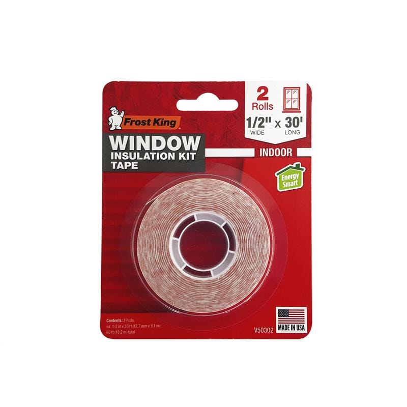 Frost King V50302 Indoor Mounting Tape 30 ft. L X 0.5 in. W 2 pk