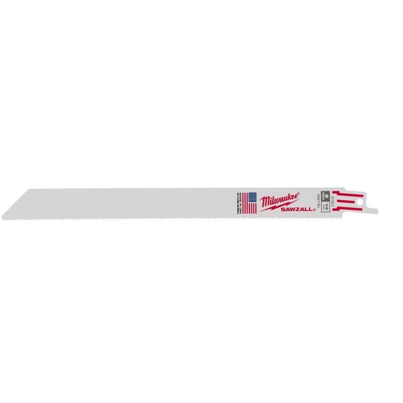 Milwaukee 48-00-5187 Sawzall Blade 14T 9" Metal Thin Kerf 5 Pack